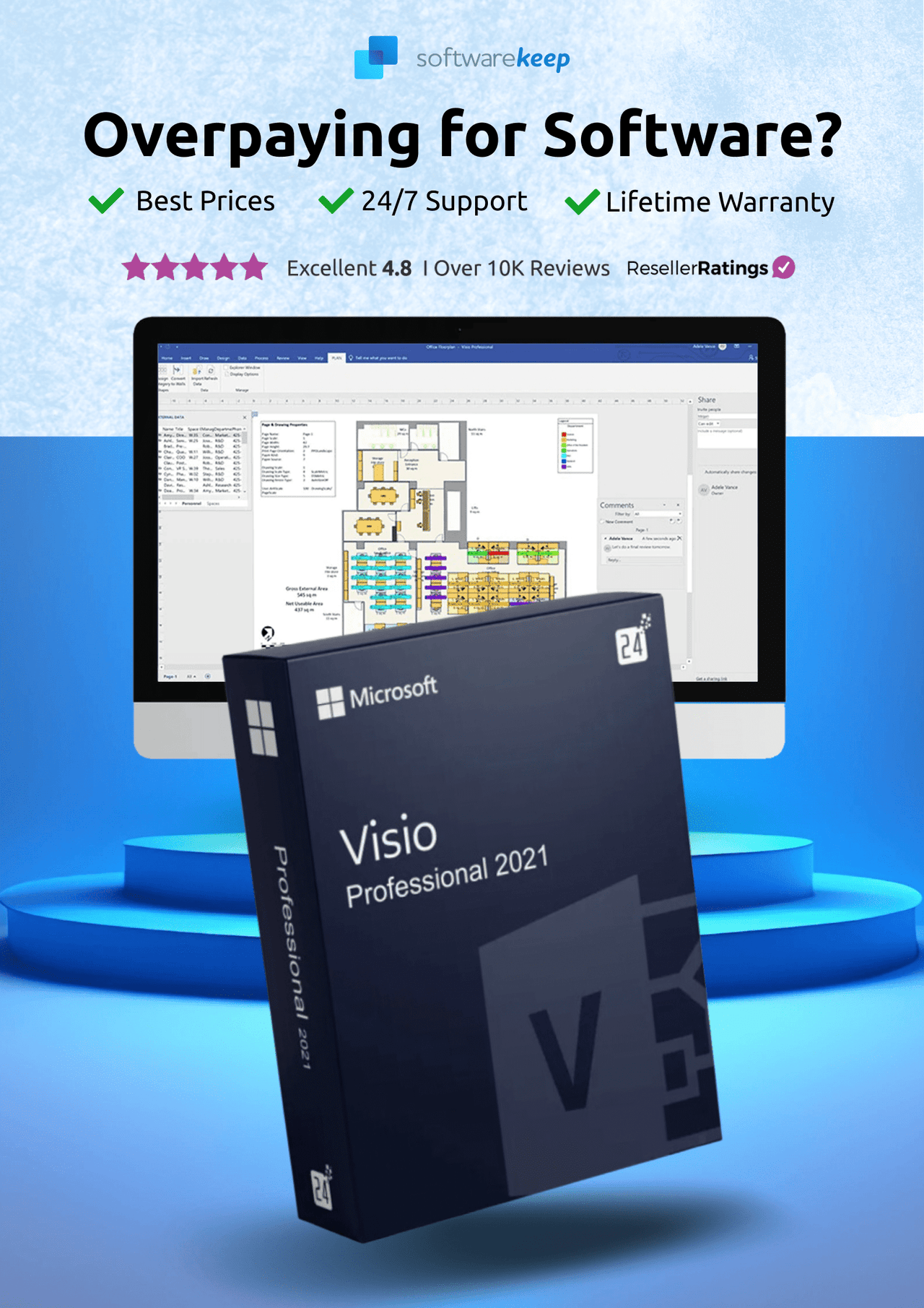 SoftwareKeep visio & Project