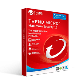 Trend Micro Software Trend Micro Maximum Security 1 Year 3 PCs