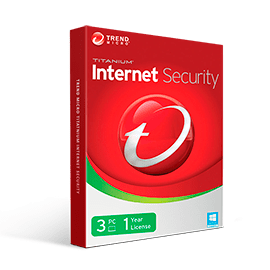 Trend Micro Software Trend Micro Titanium Internet Security (3 PCs / 1 Year)