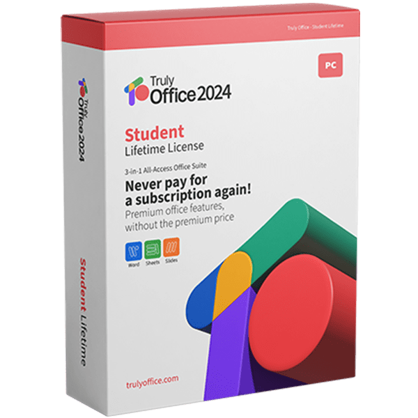 Truly Office Software Truly Office 2024 Student Lifetime License (PC)