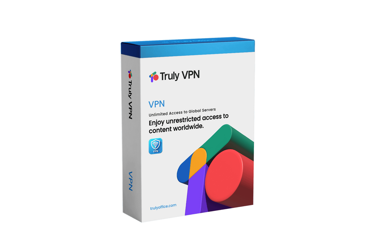 Truly Office Software Truly VPN 1 Year 1 Device for Mac